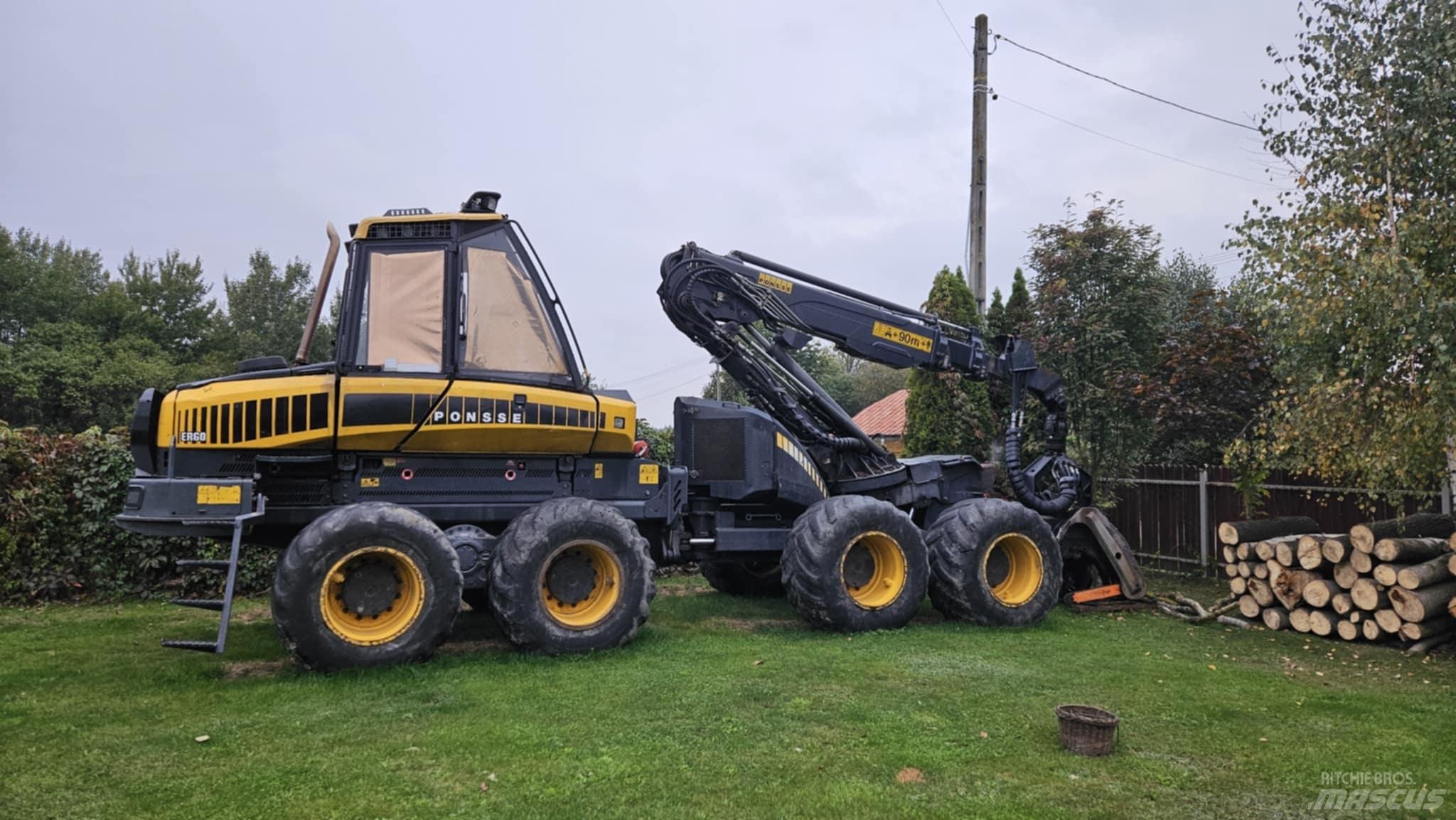 Ponsse Ergo 8W Harvesterid