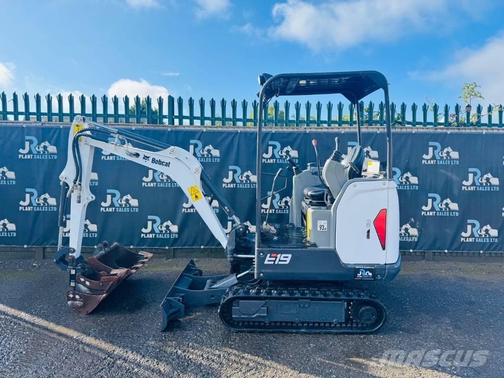 Bobcat E 19 Miniekskavaatorid < 7 t