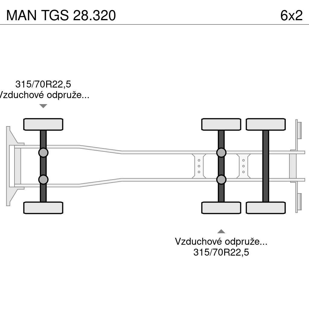 MAN TGS 28.320 Prügiautod