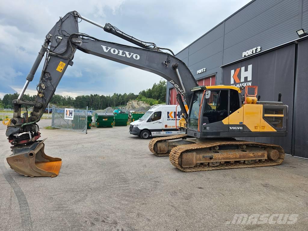 Volvo EC 250 EL Roomikekskavaatorid