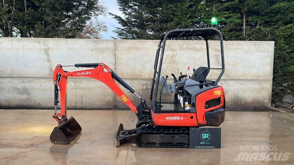 Kubota KX 015-4 Miniekskavaatorid < 7 t