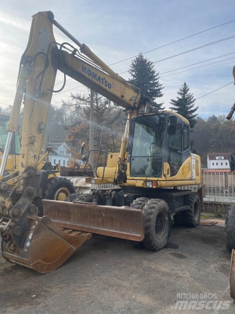 Komatsu PW 130-7K Ratasekskavaatorid