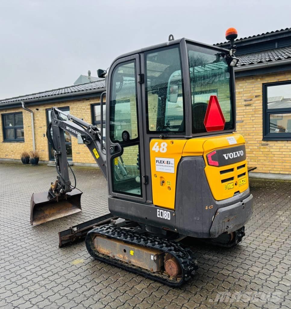 Volvo EC 18 Miniekskavaatorid < 7 t