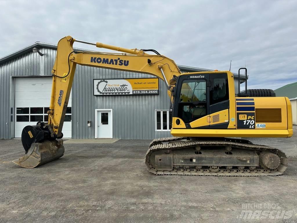 Komatsu PC 170 LC-10 Roomikekskavaatorid