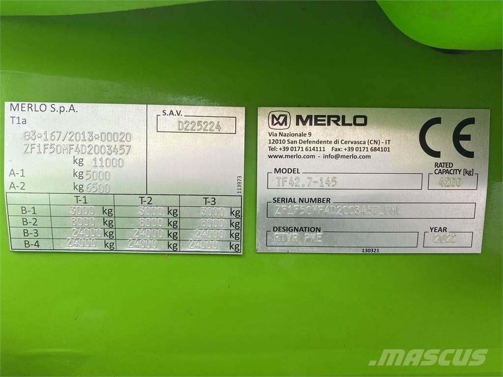 Merlo TF42.7 Põllumajanduslikud teleskoopkäitlejad