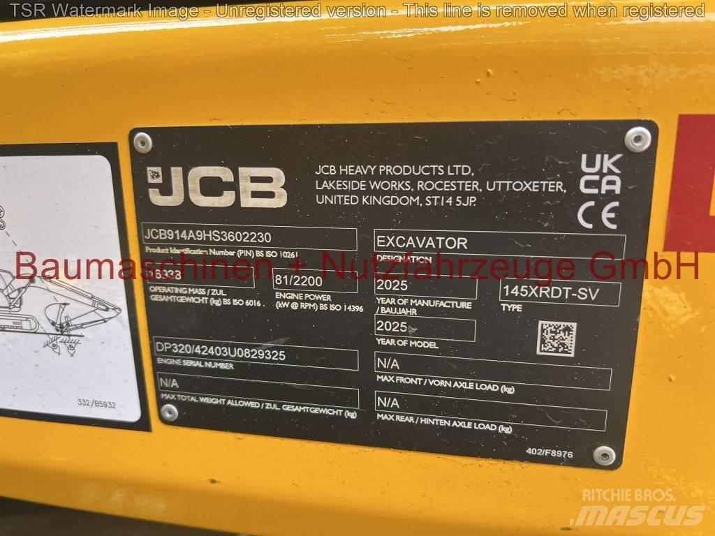 JCB 145XR -Demo- Roomikekskavaatorid
