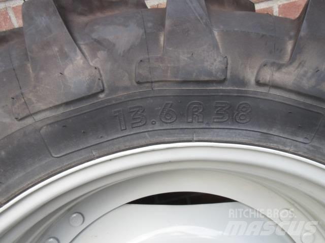 Michelin 13.6/38 Rehvid, rattad ja veljed