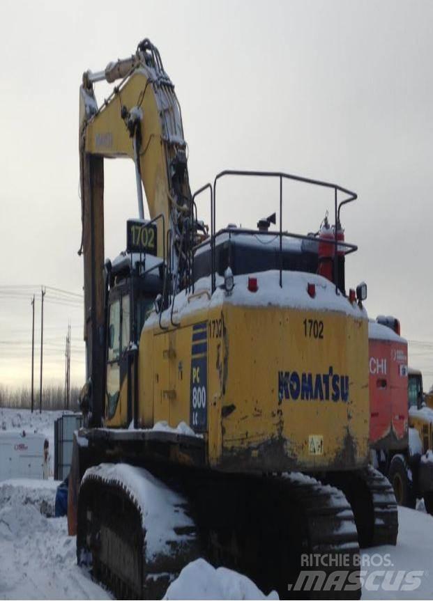 Komatsu PC800LC-8 Roomikekskavaatorid