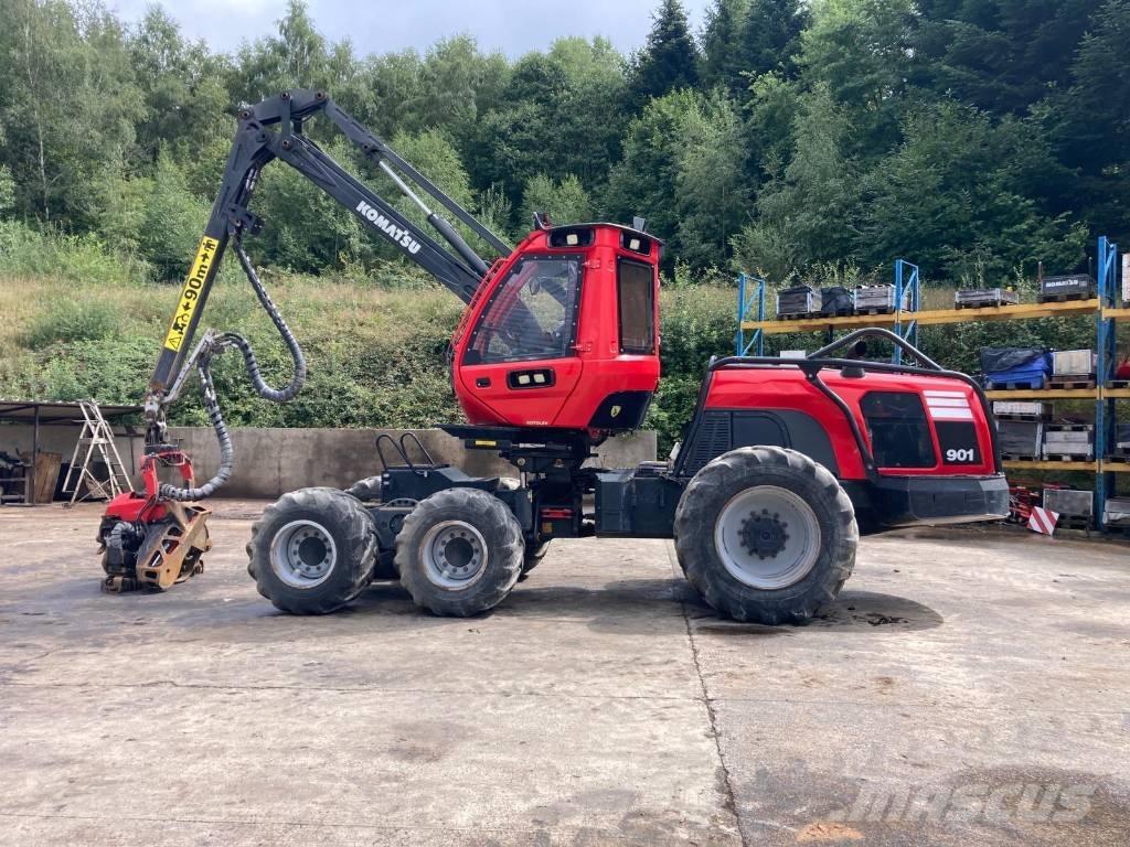 Komatsu 901 Harvesterid