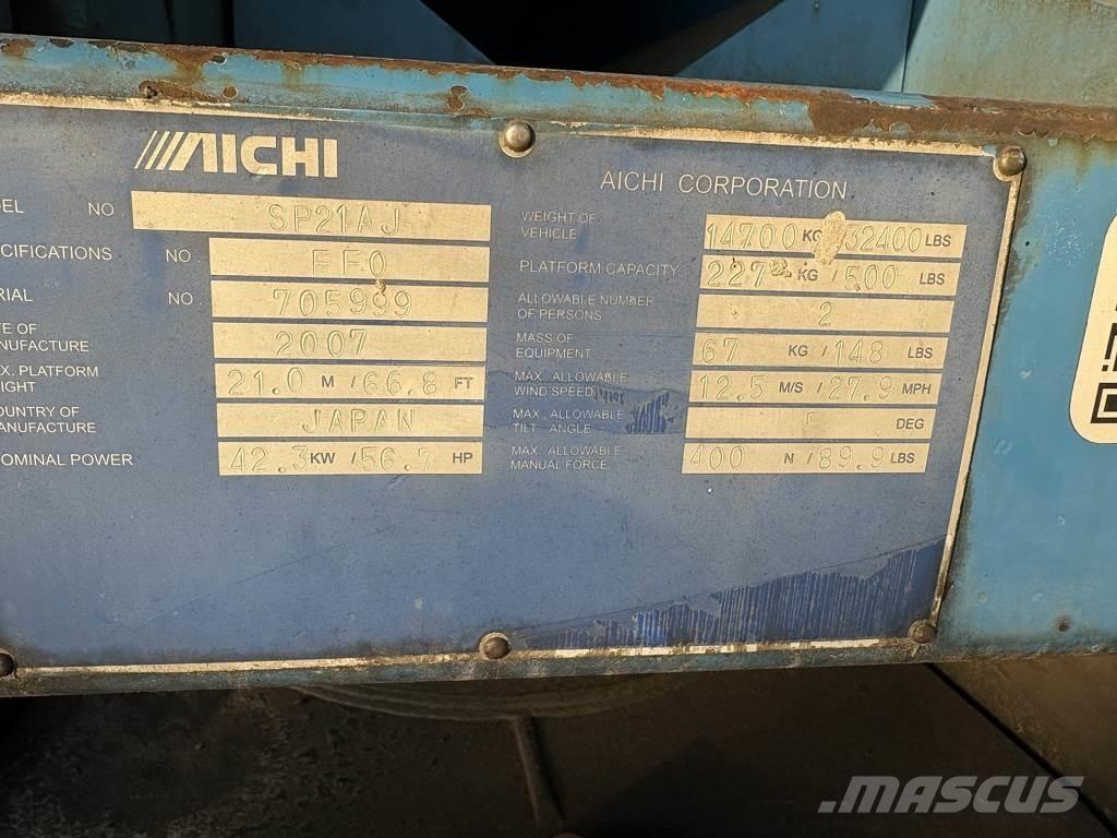 Aichi Sp21aj Teleskoop poomtõstukid