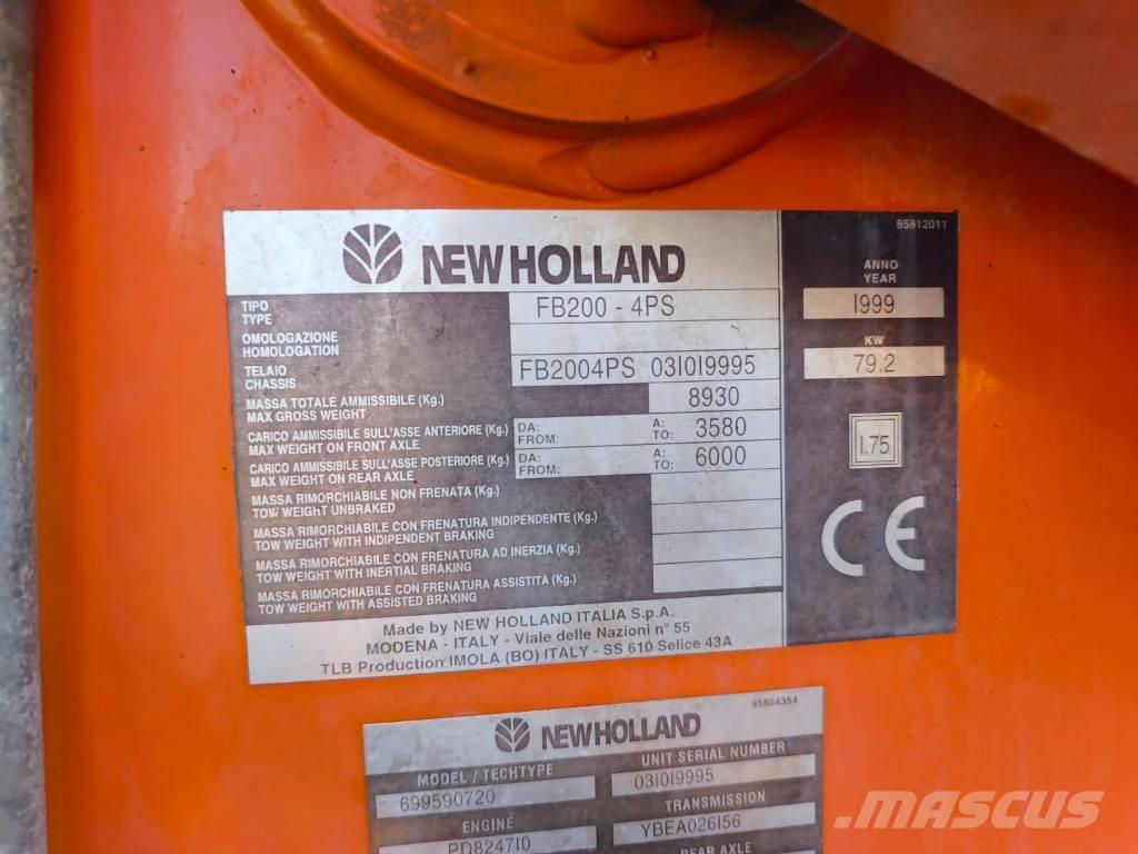 New Holland FB 200 Ekskavaatorlaadurid