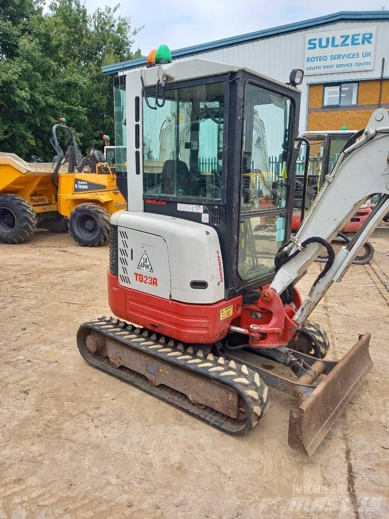 Takeuchi TB 23 R Miniekskavaatorid < 7 t