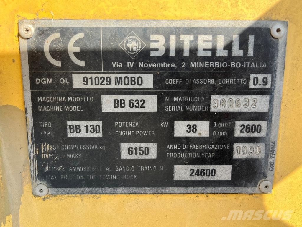Bitelli BB 632 Asfaldilaoturid