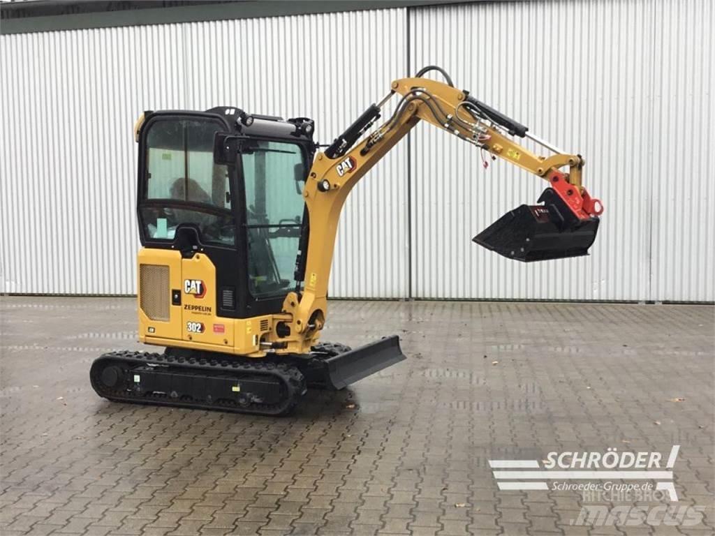 CAT 302 CR Ratasekskavaatorid