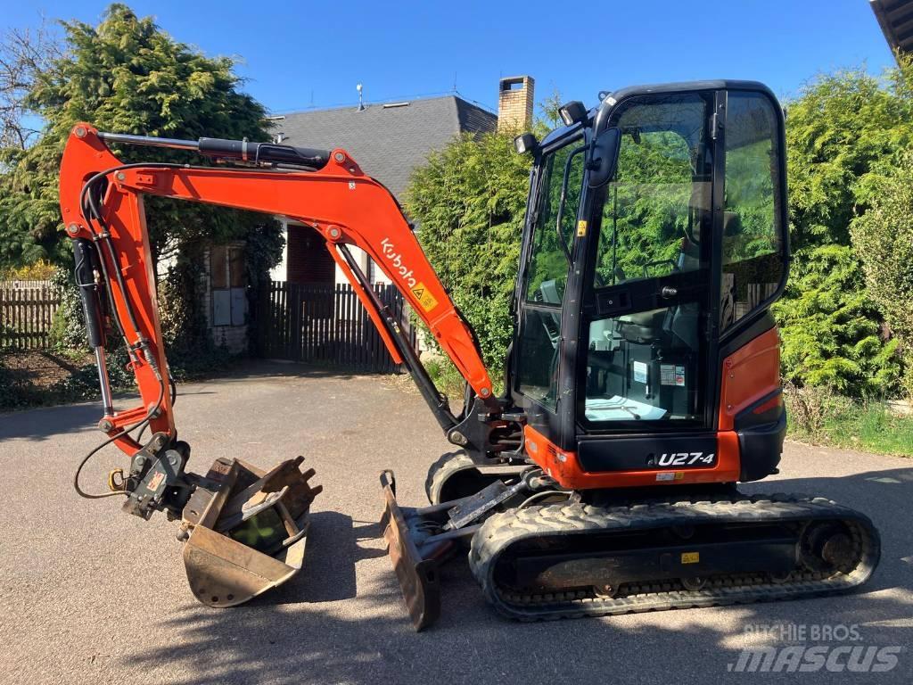 Kubota U 27 Miniekskavaatorid < 7 t