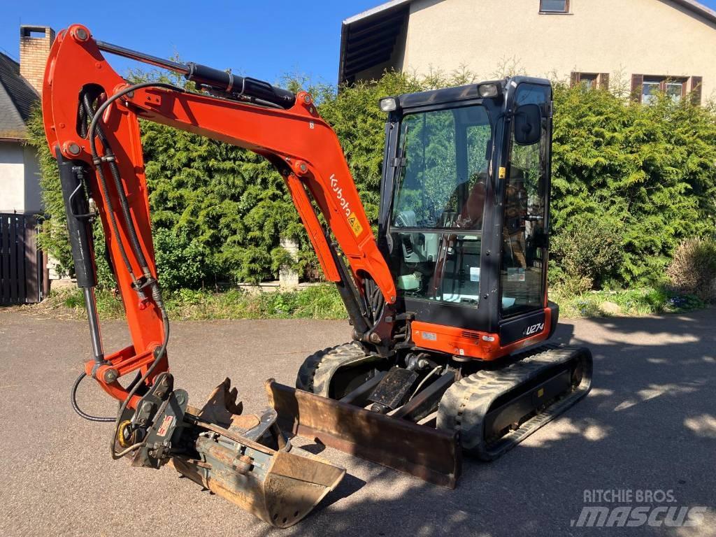 Kubota U 27 Miniekskavaatorid < 7 t