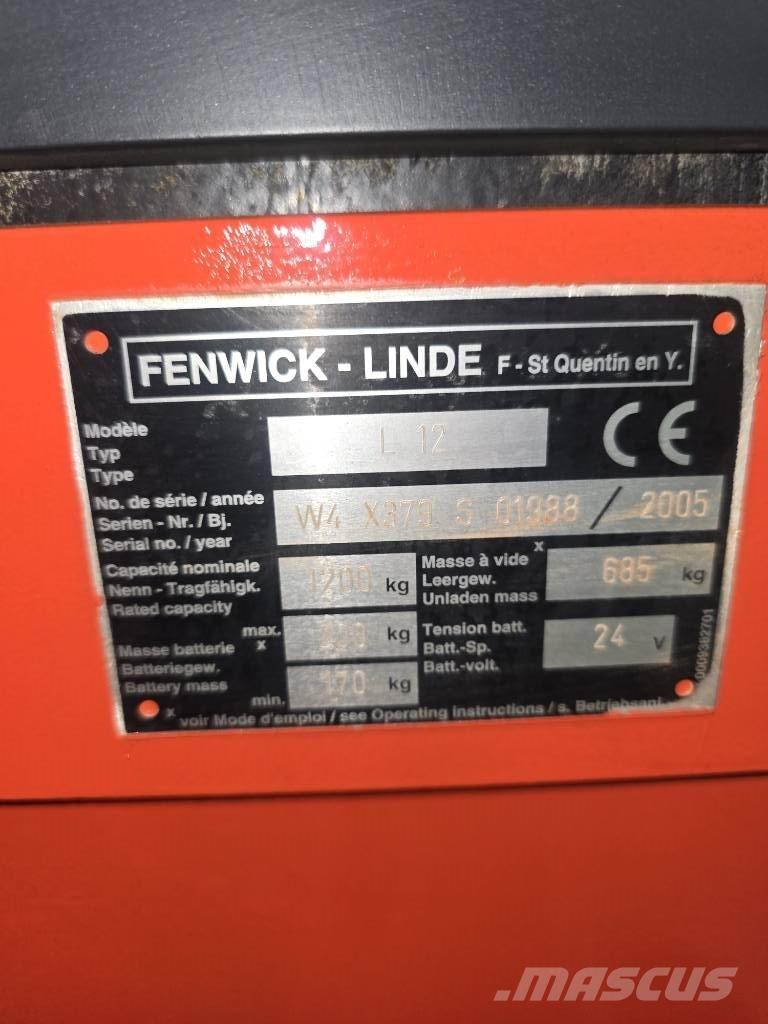 Linde L 12 Platvormiga virnastajad