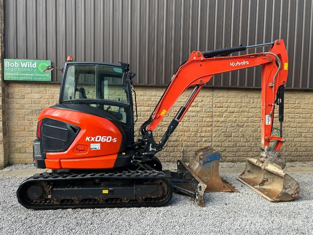 Kubota KX060-4 Miniekskavaatorid < 7 t