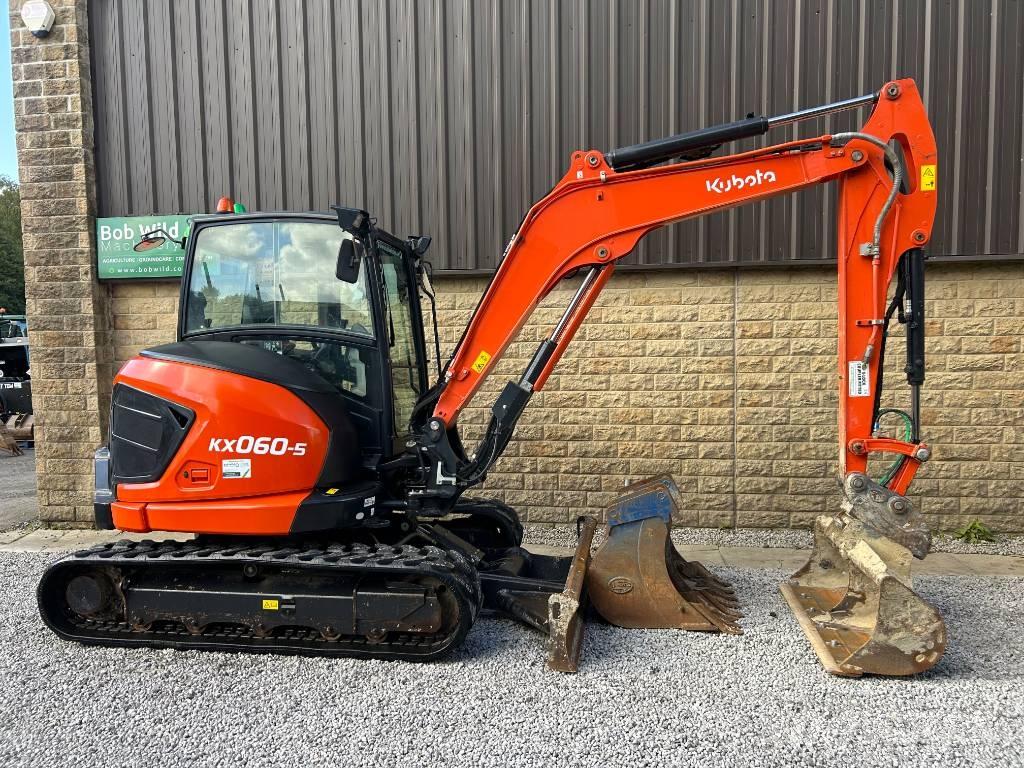 Kubota KX060-4 Miniekskavaatorid < 7 t