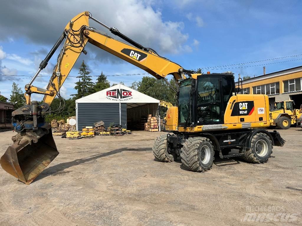 CAT M 314 F Ratasekskavaatorid