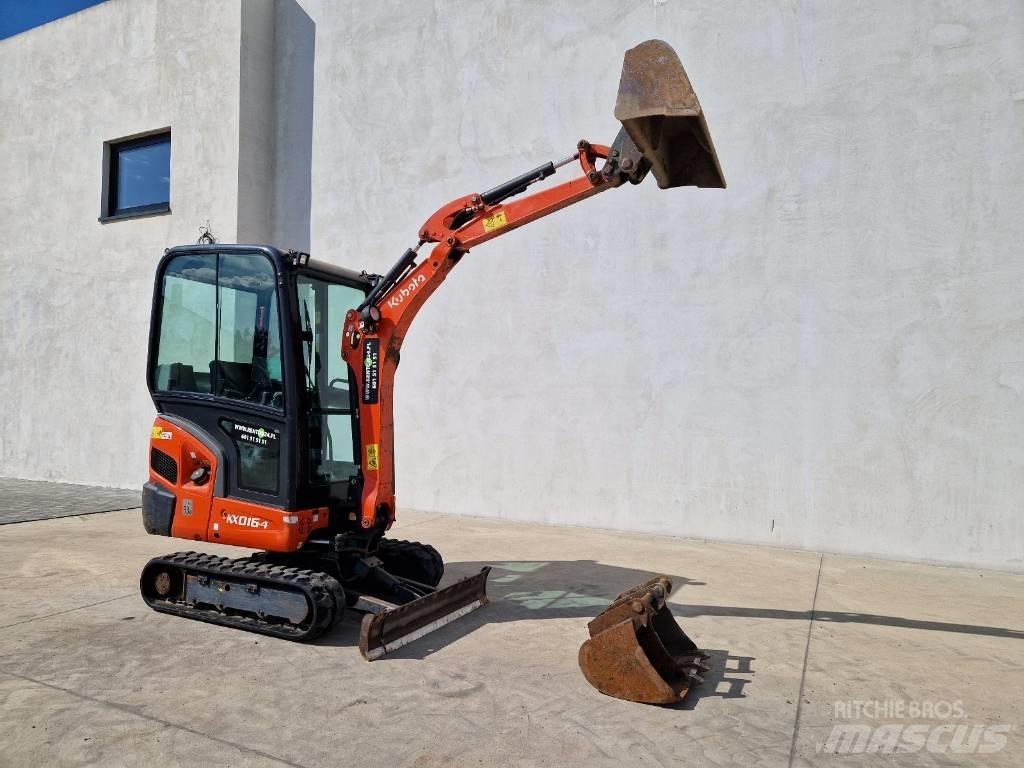 Kubota KX 016-4  P334 Miniekskavaatorid < 7 t