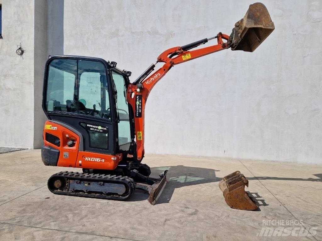 Kubota KX 016-4  P334 Miniekskavaatorid < 7 t