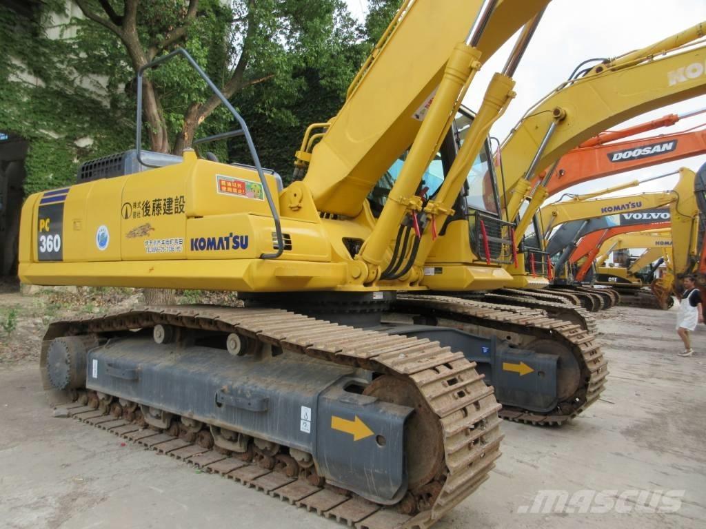 Komatsu PC 360-7 Roomikekskavaatorid