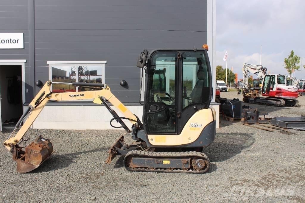 Yanmar SV 18 Miniekskavaatorid < 7 t