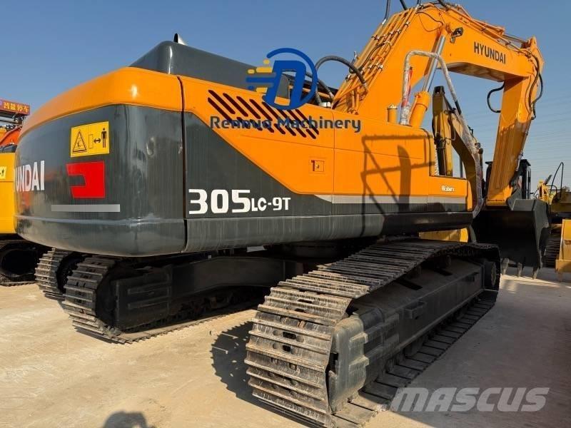 Hyundai R305 LC-9T Roomikekskavaatorid