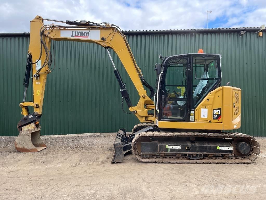 CAT 308 Väikeekskavaatorid 7t-12t