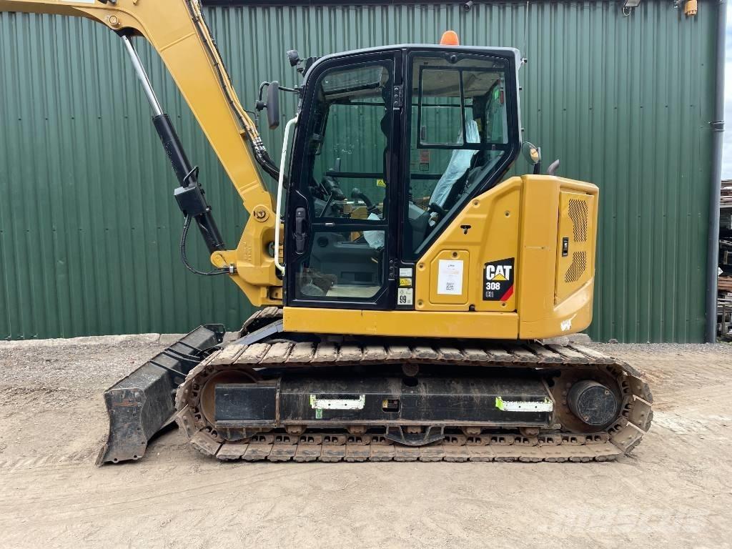CAT 308 Väikeekskavaatorid 7t-12t