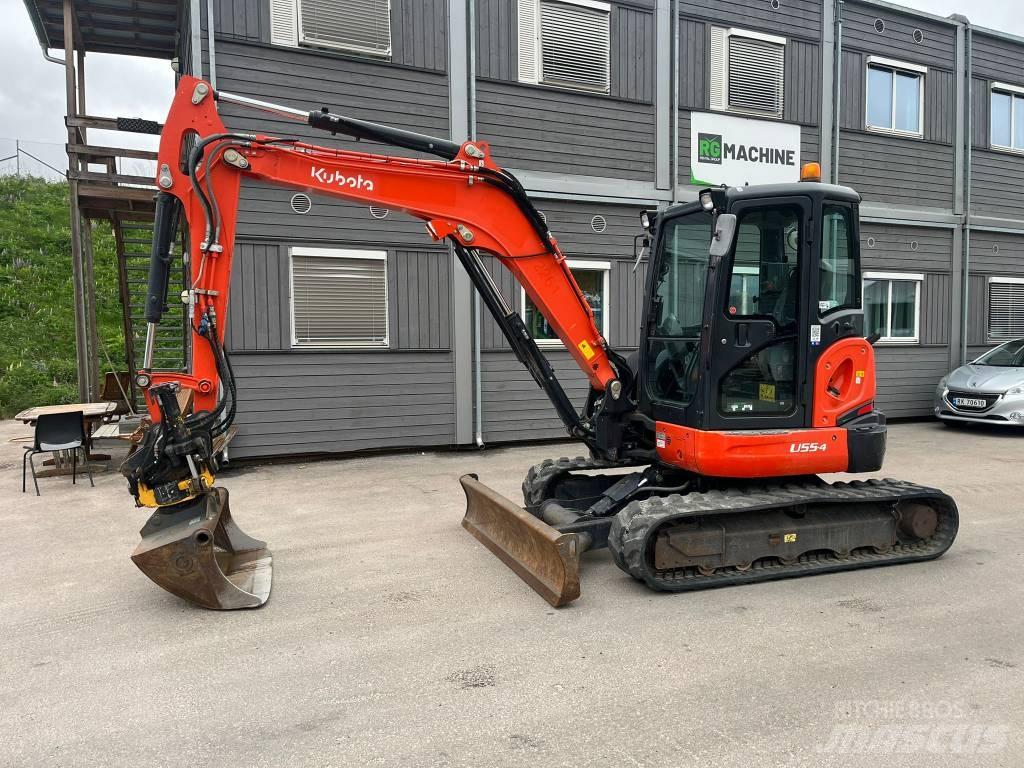Kubota U 55-4 Miniekskavaatorid < 7 t