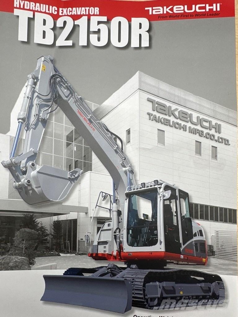 Takeuchi TB 2150 R Roomikekskavaatorid
