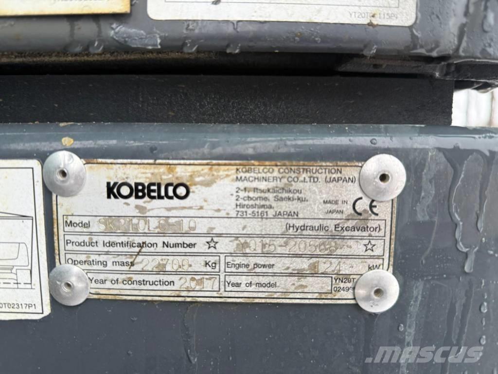 Kobelco SK 210 LC-10 Roomikekskavaatorid