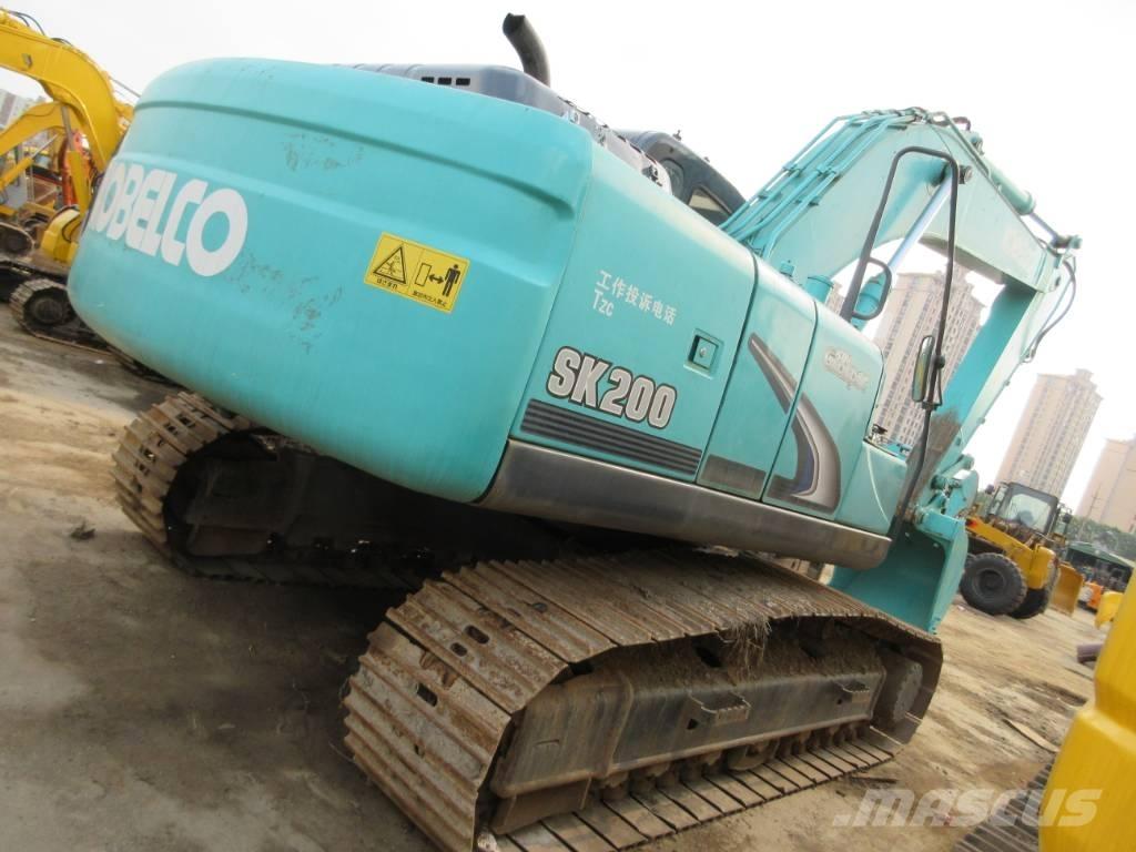 Kobelco SK 200-8 Roomikekskavaatorid