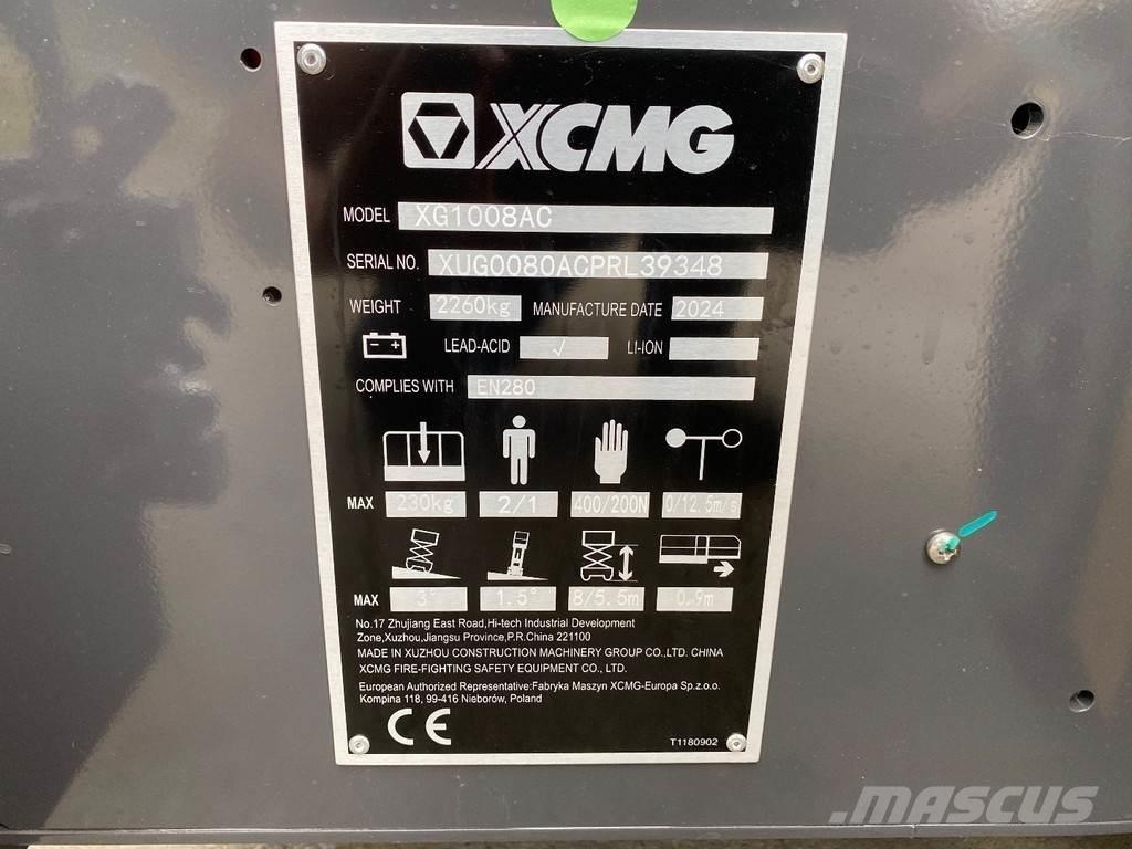 XCMG XG1008AC Muud tõstukid ja platvormid