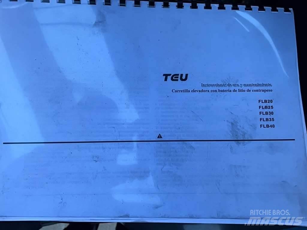 TEU FLB25 Kahveltõstukid - muud
