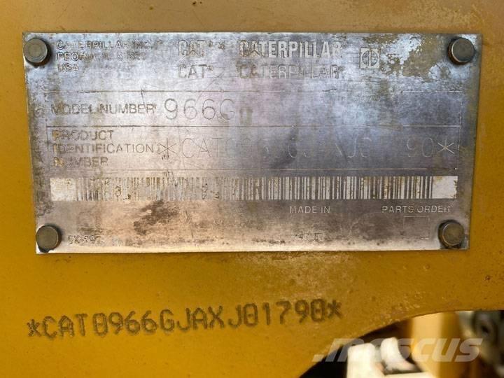 CAT 966 G II Rataslaadurid