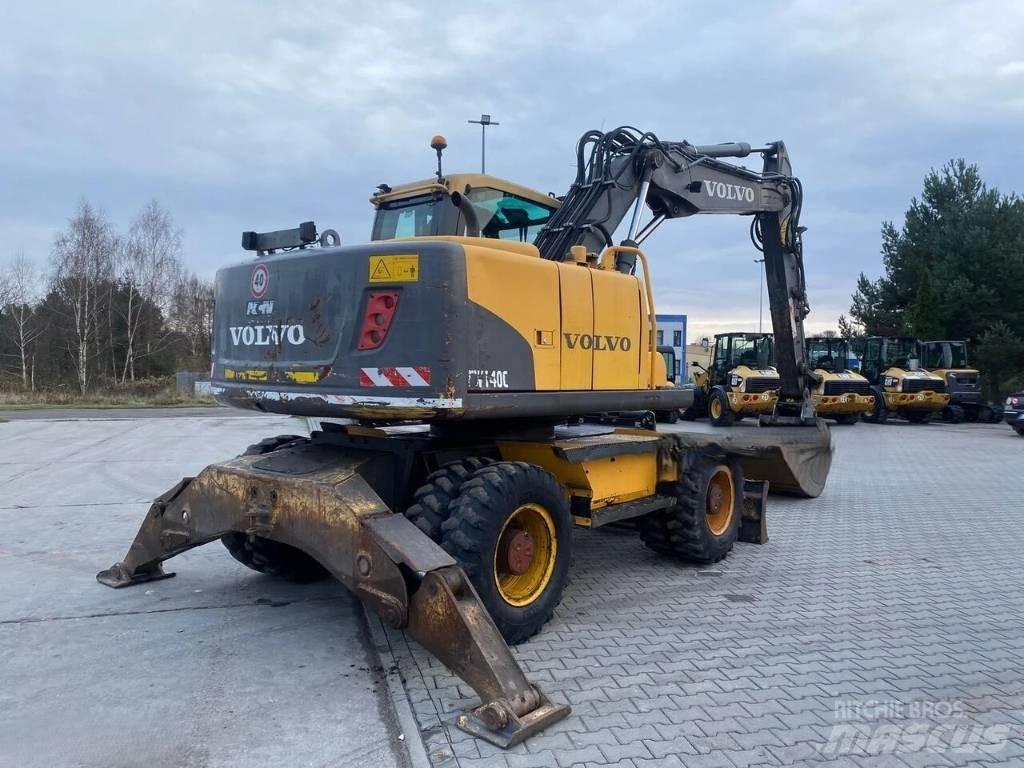 Volvo EW 140 C Ratasekskavaatorid