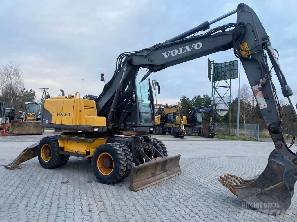 Volvo EW 140 C Ratasekskavaatorid