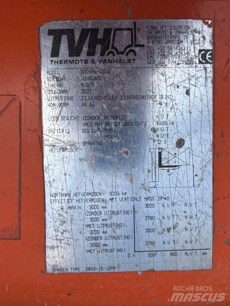 Doosan D30G D30G Kahveltõstukid - muud