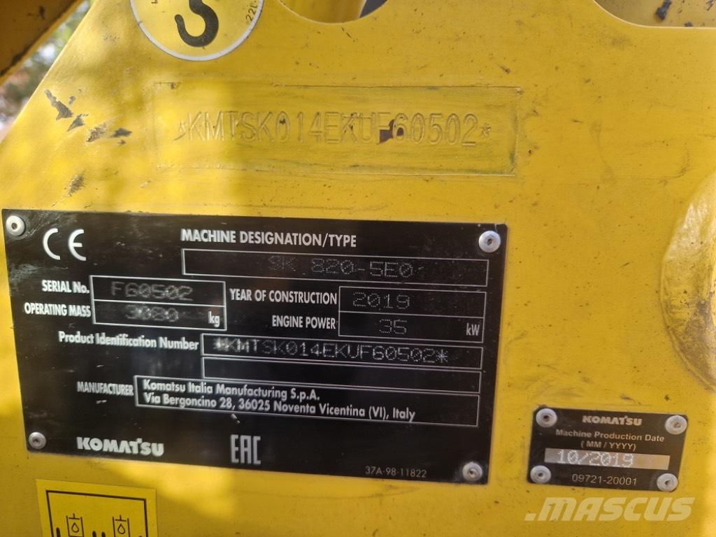 Komatsu SK 820-5 Kompaktlaadurid