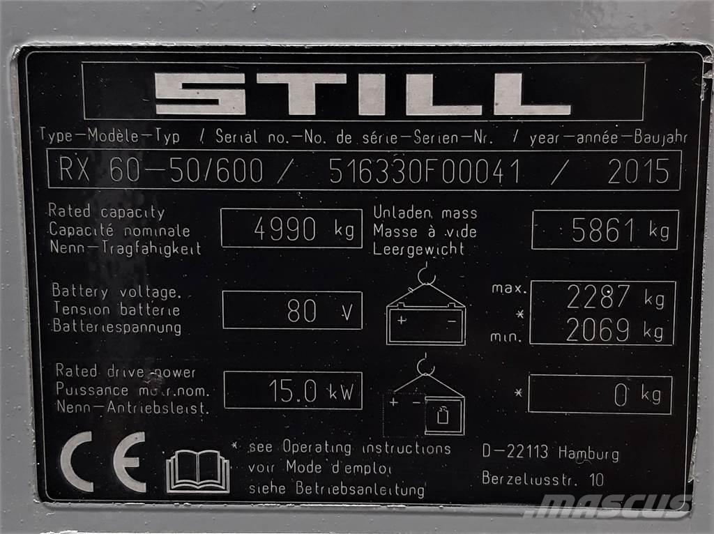 Still RX60 50 600 Elektritõstukid