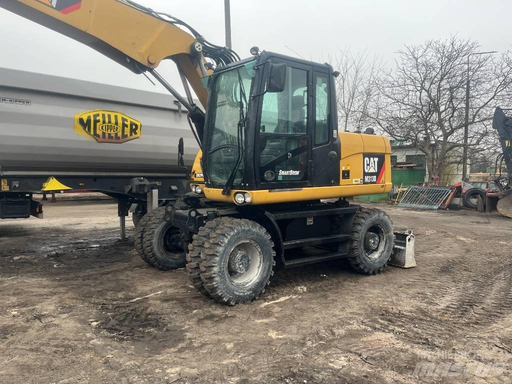 CAT 313 D Ratasekskavaatorid