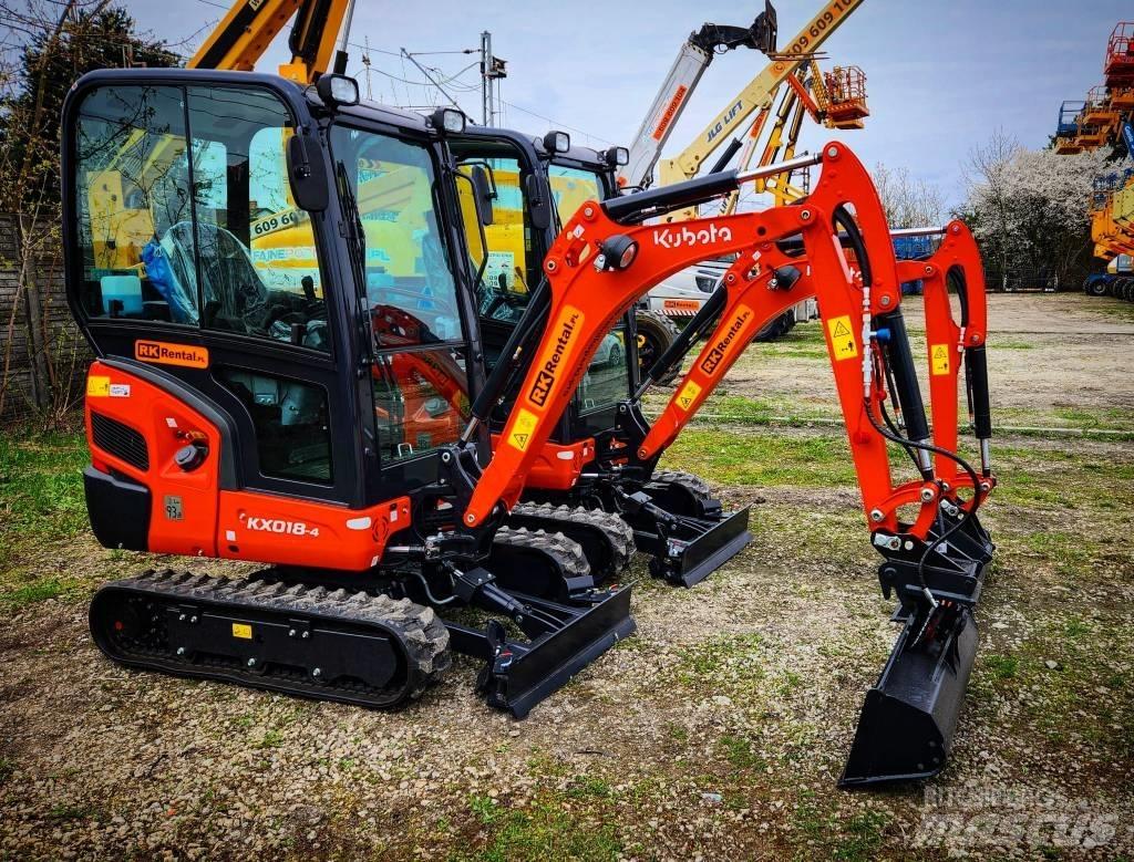 Kubota KX 018-4 Miniekskavaatorid < 7 t
