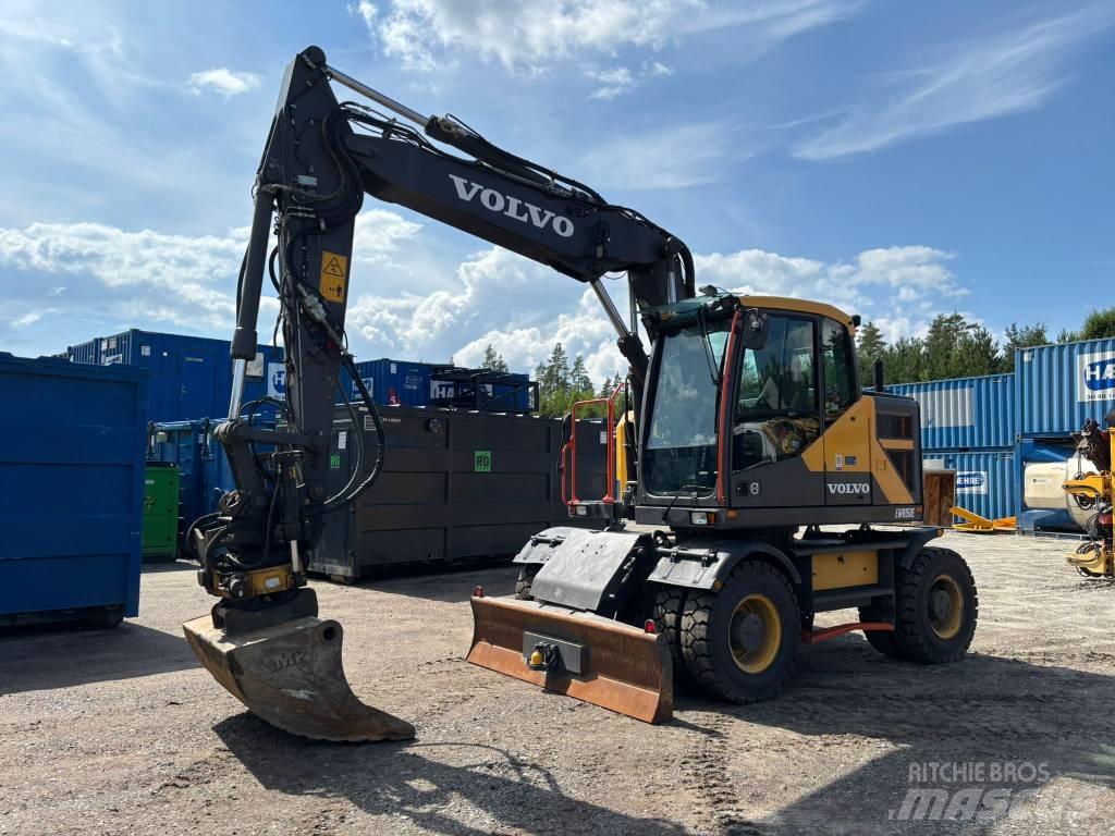 Volvo EWR 150 E Ratasekskavaatorid
