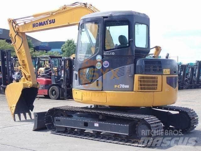 Komatsu PC 78 US Väikeekskavaatorid 7t-12t