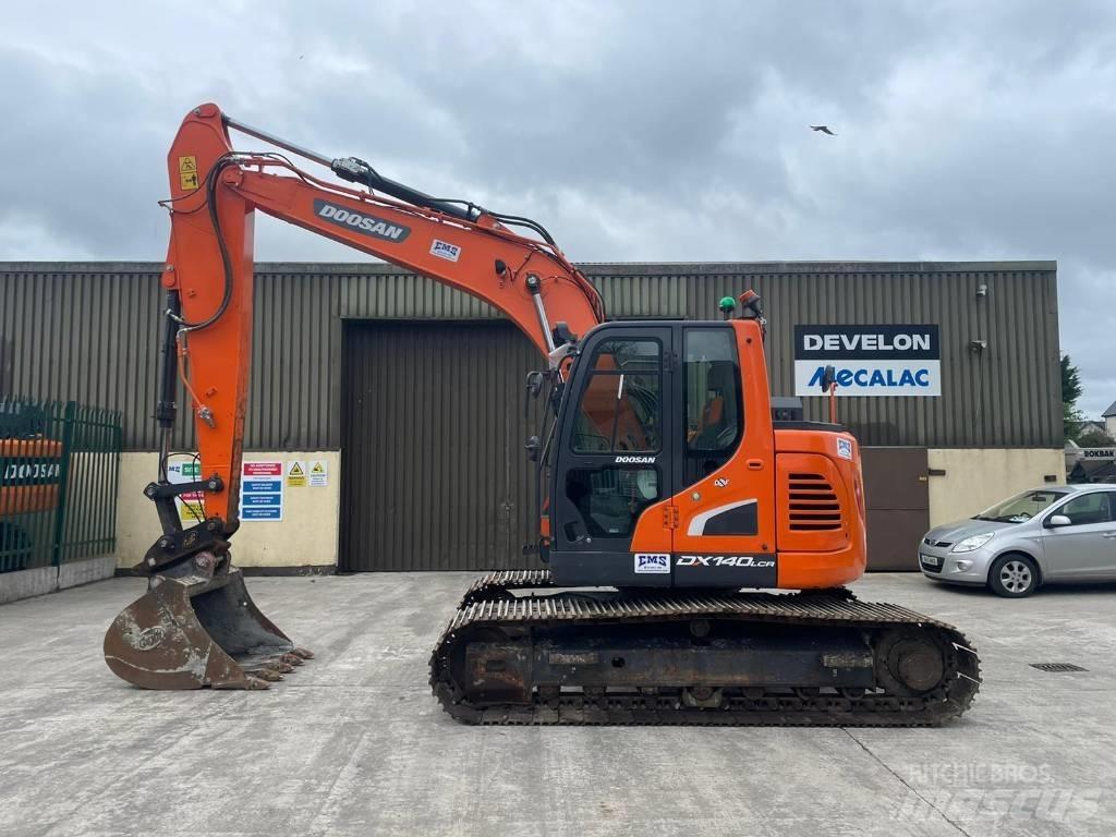 Doosan DX 140 LCR Roomikekskavaatorid