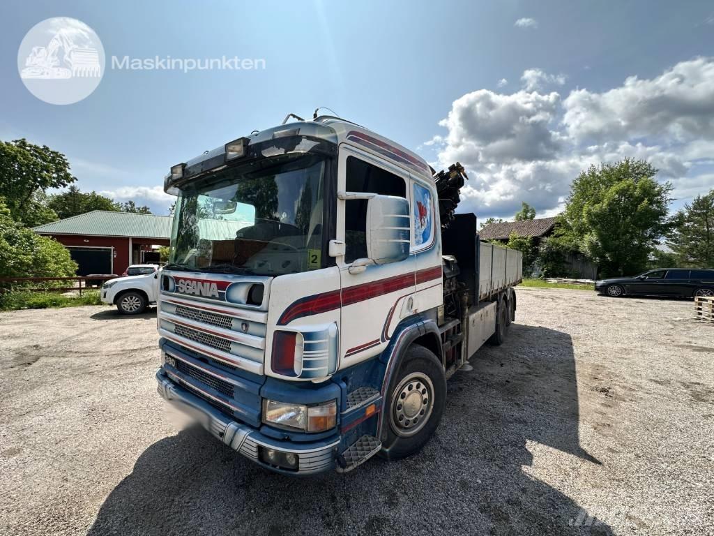 Scania P 114-380 Kraanaga veokid