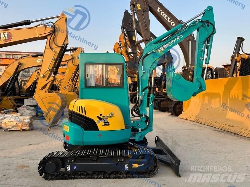 Kubota U 25 Miniekskavaatorid < 7 t